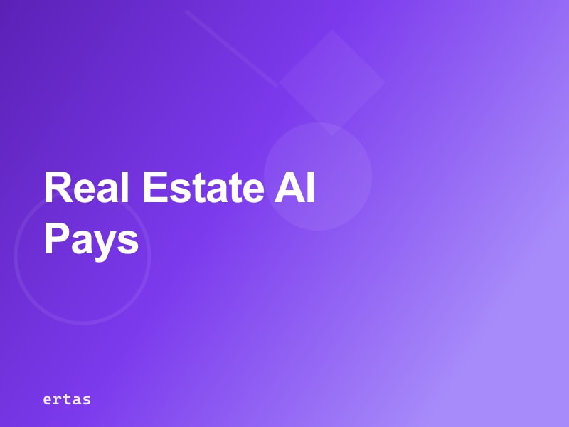The Real Estate AI Agency Opportunity: High-Value Clients, Repeating Use Cases