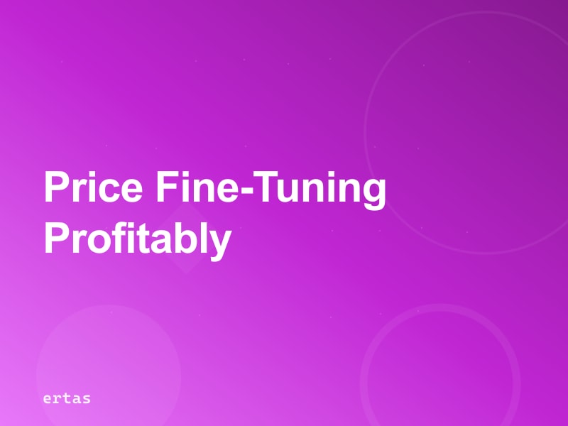 How to Price Fine-Tuning Services Profitably (Agency Rate Card)