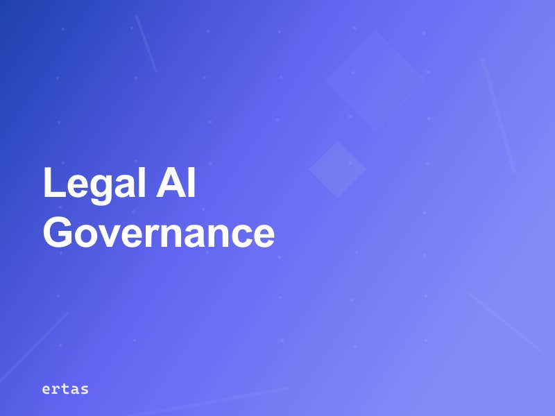 AI Governance Framework for Law Firms: Privilege, Supervision, and Model Accountability