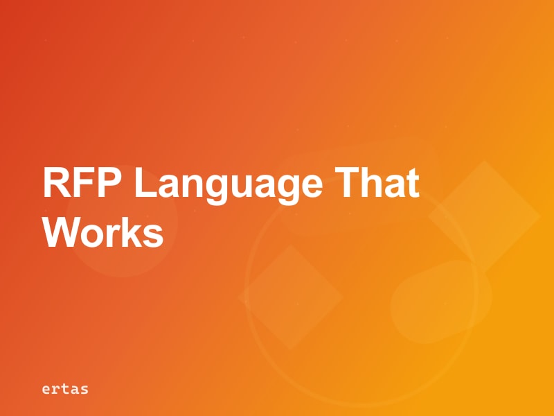 AI Governance Requirements for Vendor RFPs: The Contract Language That Actually Protects You