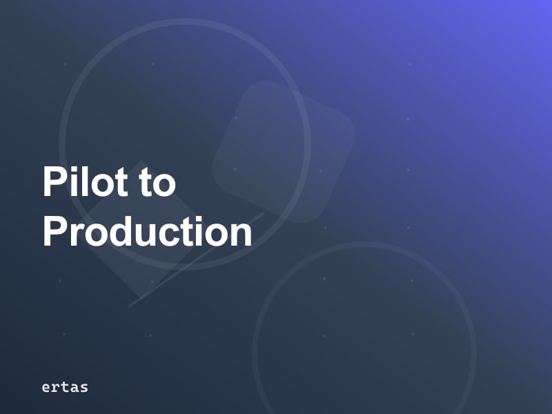 From AI Pilot to AI Production: The Enterprise Scaling Playbook