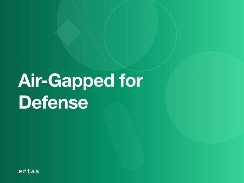Air-Gapped Data Prep for Government and Defense AI Contractors