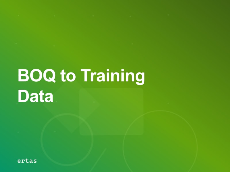 Bill of Quantities Data Extraction: A Guide for Construction AI Projects