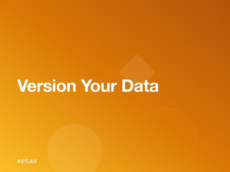 Dataset Versioning in Practice: Git for Training Data