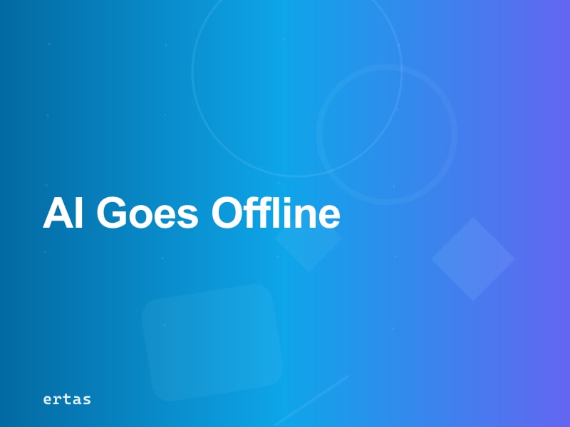 Disconnected AI Operations: Running Enterprise AI Without Internet Connectivity