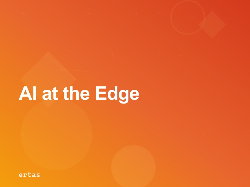 Edge AI in the Enterprise: Fine-Tuned Models on Factory Floors, Clinics, and Field Sites