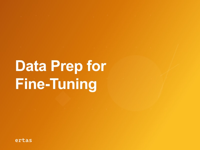 How to Prepare Enterprise Training Data for Small Model Fine-Tuning