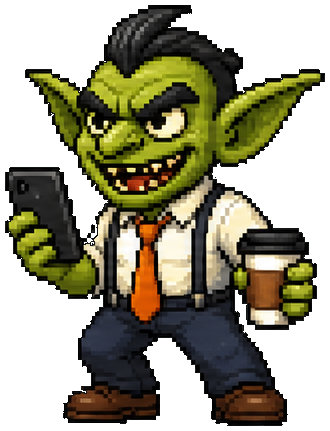 Corporate Goblin, a character model fine-tuned on a 230M base and running in the browser at playground.ertas.ai