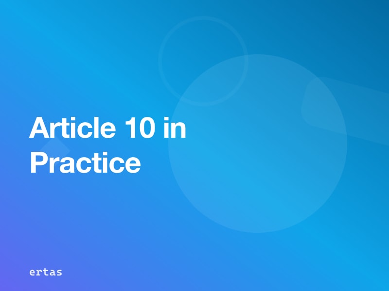 EU AI Act Article 10 Implementation Playbook: From Raw Data to Compliant Pipeline