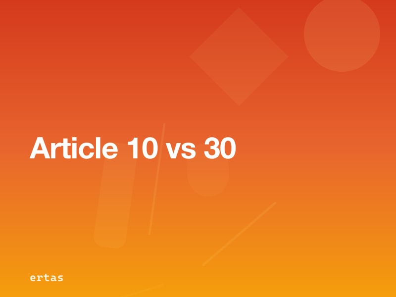 EU AI Act Article 10 vs. Article 30: What Your Data Team Needs to Know