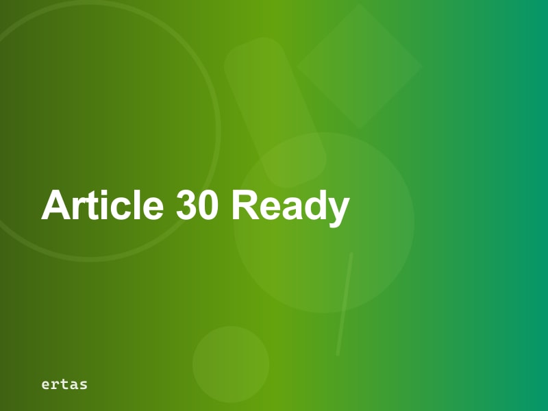EU AI Act Article 30 Documentation Checklist: What High-Risk AI Providers Must Log