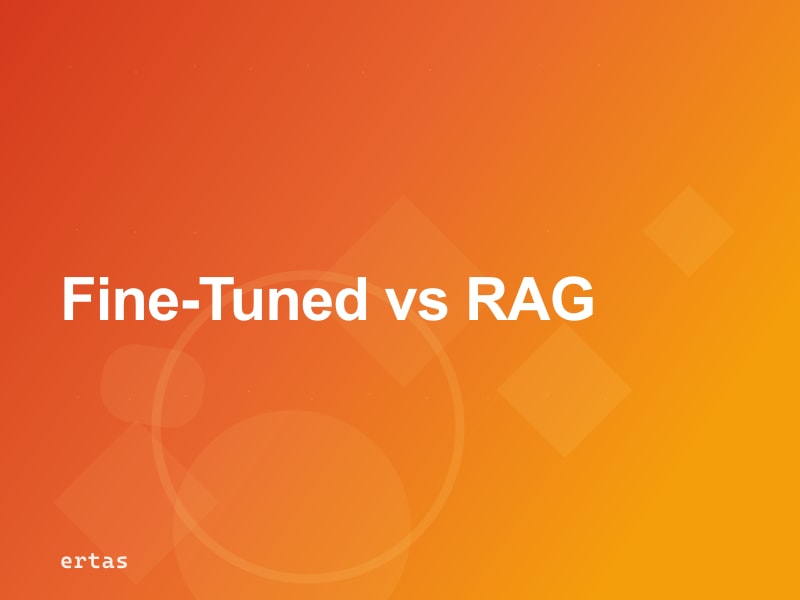Fine-Tuned Chatbot vs RAG Chatbot: What to Actually Build for a Client