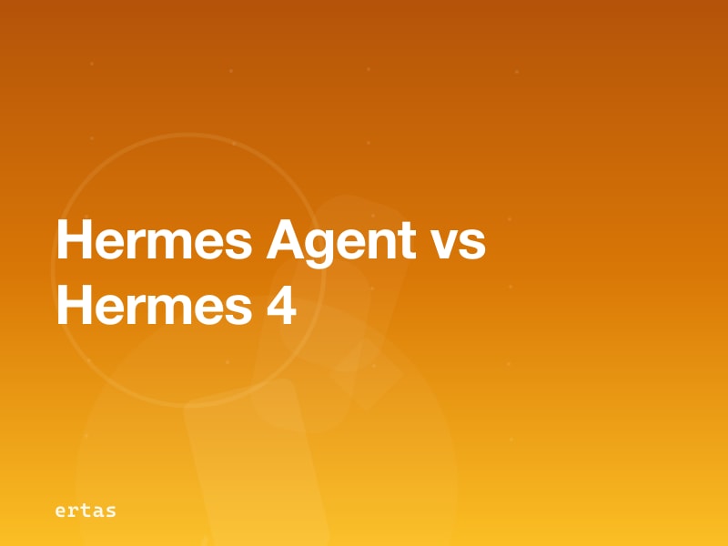 Hermes Agent vs Hermes 4: What's the Difference?