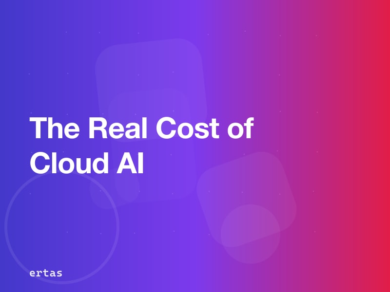 The Hidden Cost of Per-Token AI Pricing