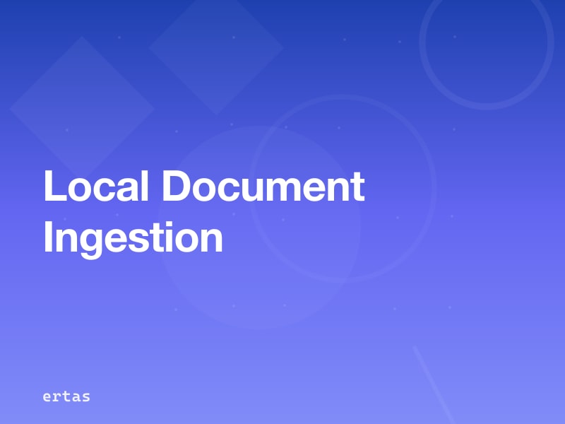 Setting Up Local Document Ingestion for Enterprise AI Projects