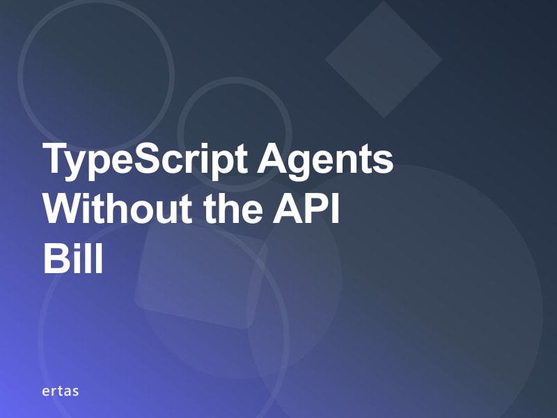 Mastra + Vercel AI SDK + GGUF en Dispositivo: Un Stack de Agentes Móviles TypeScript Sin Costes de API