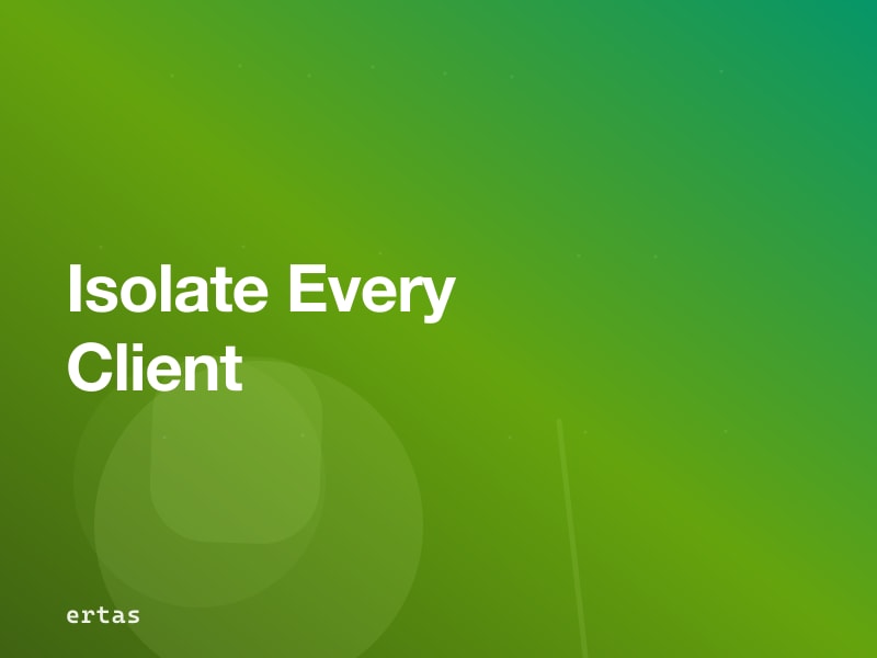 Multi-Client Project Isolation in On-Premise Data Prep Pipelines