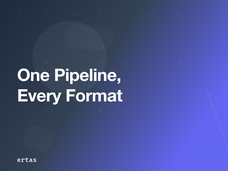 Multi-Format Export from a Single Data Pipeline: JSONL, COCO, YOLO, and RAG Chunks
