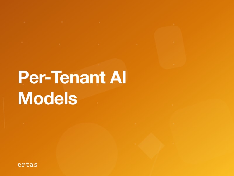 Multi-Tenant Fine-Tuning: Per-Customer AI Models in Your SaaS