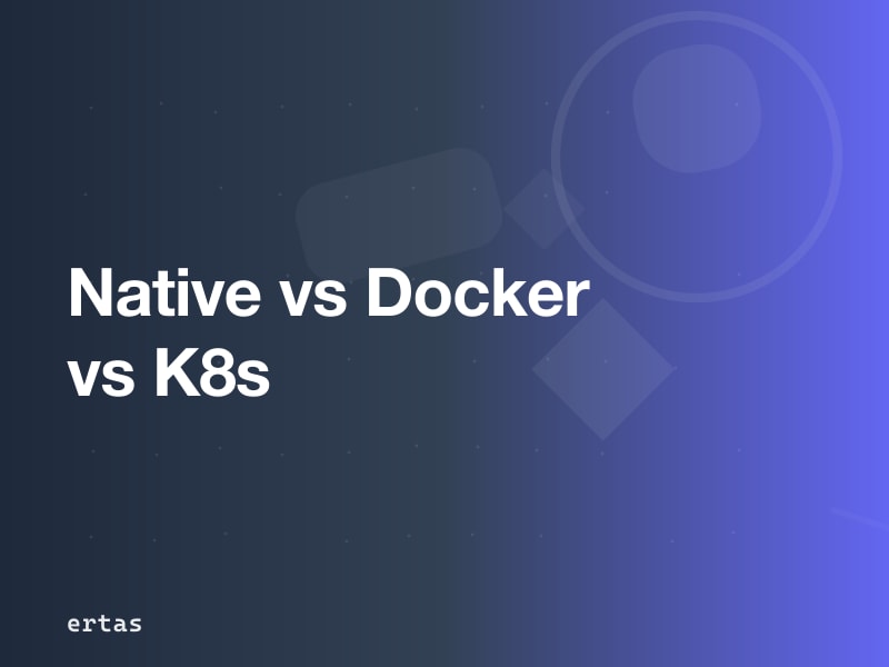 Native Desktop vs Docker vs Kubernetes for On-Premise ML Data Pipelines