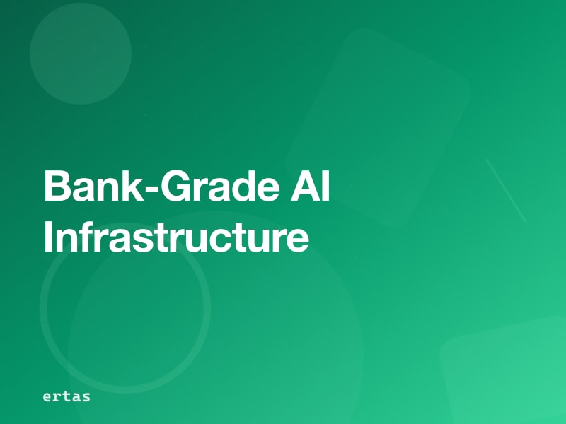 On-Premise AI for Banking: Satisfying Regulator Audit Requirements