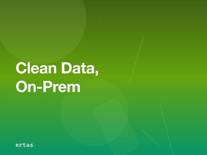 On-Premise Data Cleaning for ML Training Datasets: Deduplication, Normalization, and Quality Scoring