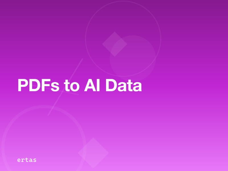 From PDF Archives to AI Training Data: What the Journey Actually Looks Like