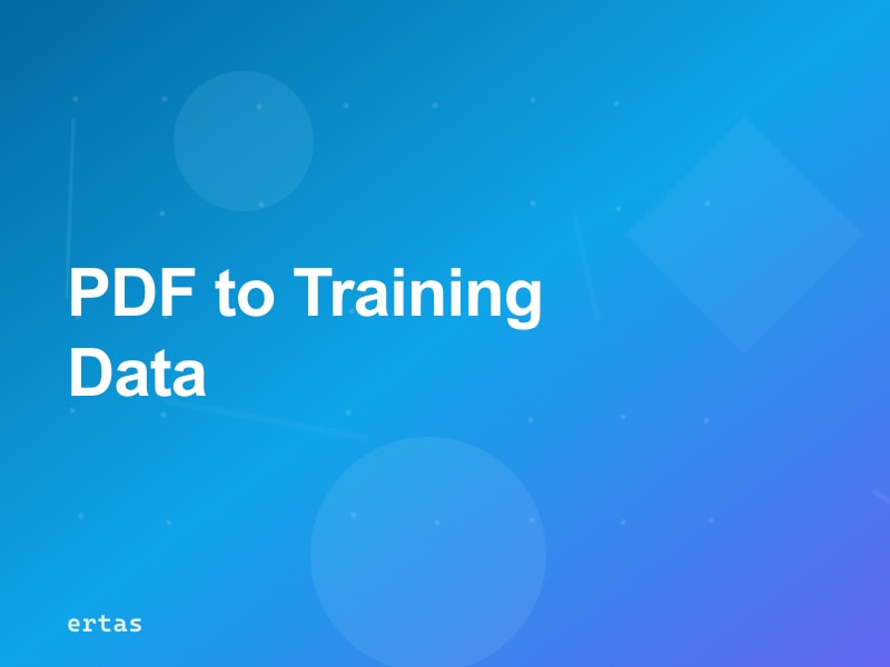 PDF to JSONL: Building an Enterprise Data Preparation Pipeline for AI Training
