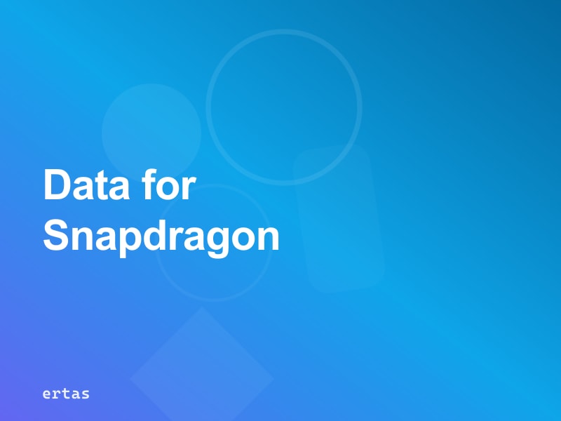 Preparing Training Data for Qualcomm Snapdragon NPU Models