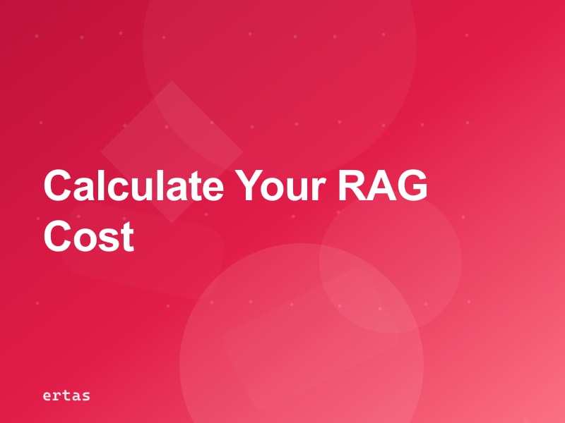 RAG Pipeline TCO Calculator: Total Cost of Ownership Framework