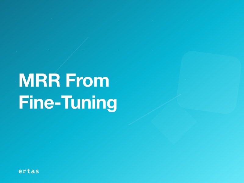 Building a Recurring Revenue AI Service with Fine-Tuned Models