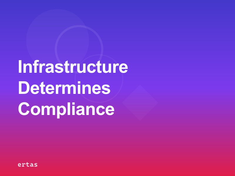 Why Regulated Industries Need Different AI Infrastructure — Not Just Different Prompts